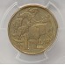 AUSTRALIA 2000 . ONE 1 DOLLAR COIN . ERROR . MULE . STRUCK ON TEN 10 CENTS